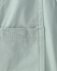 Baby Boy Poplin Drawstring Utility Shorts - Green