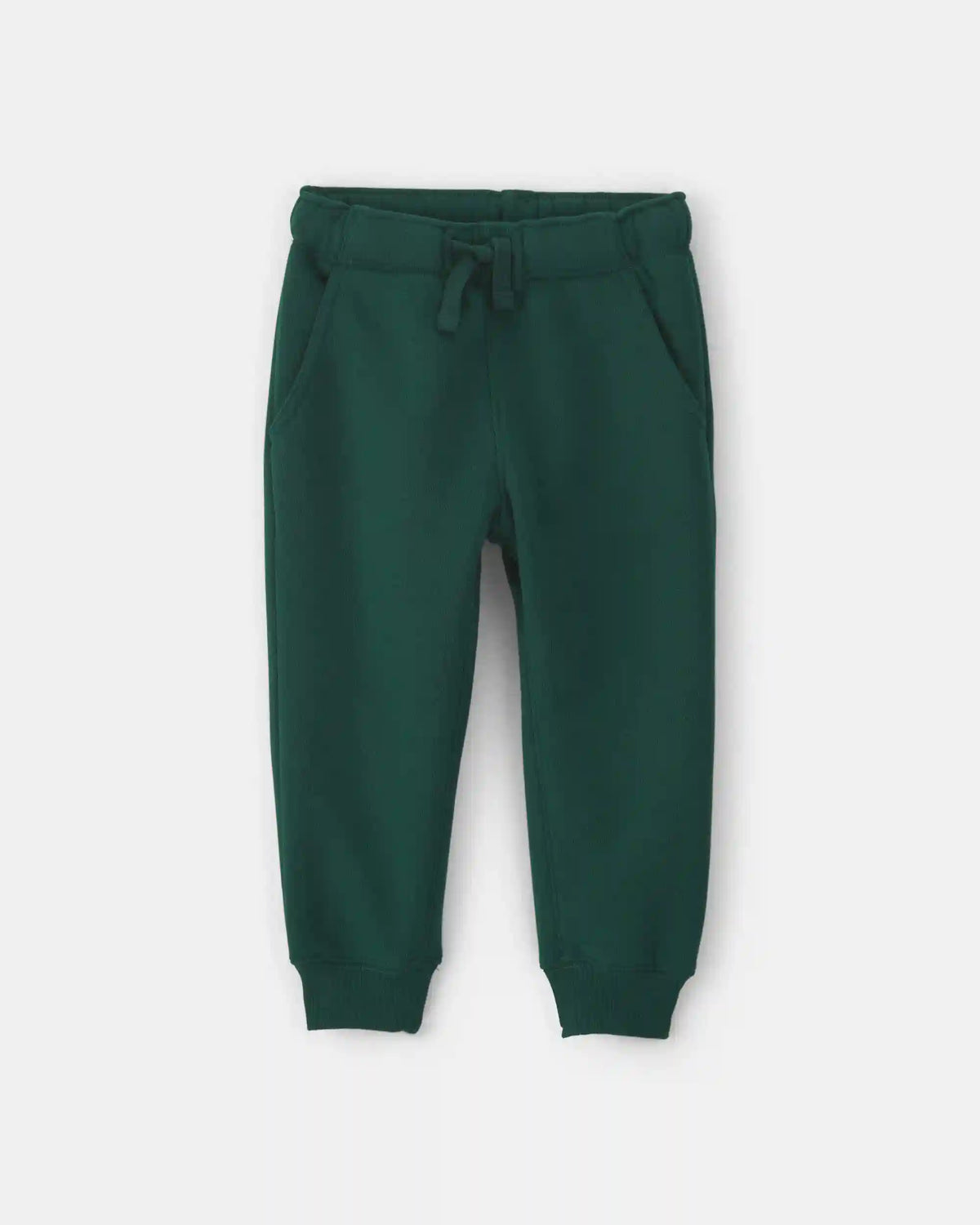 Toddler Boy Fleece Joggers - Dark Green