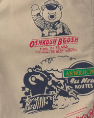 Baby Train Overalls - Khaki