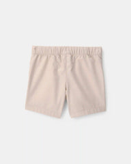 Baby Boy Canvas Shorts - Khaki
