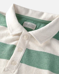 Boys Polo Shirt Made with Organic Cotton in Stripes