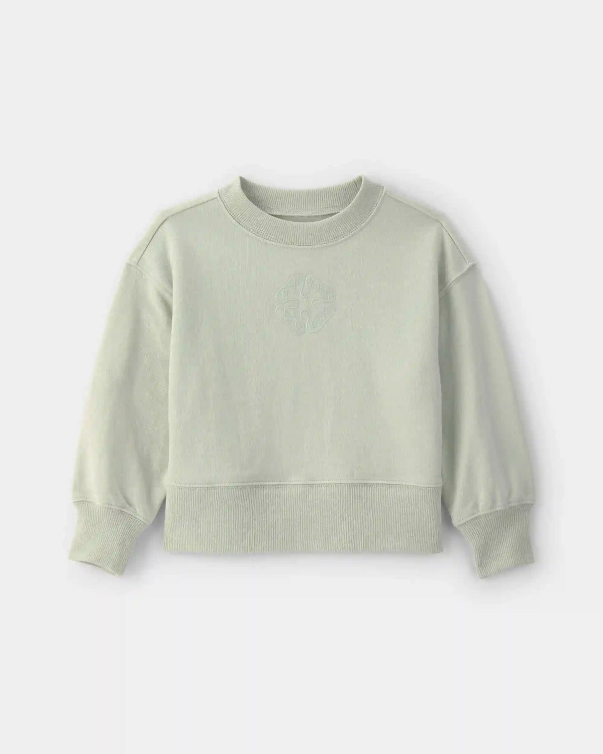 Toddler Girl OshKosh Logo French Terry Pullover Sweatshirt - Green