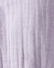 Baby Organic Cotton Gauze Overalls in Lilac