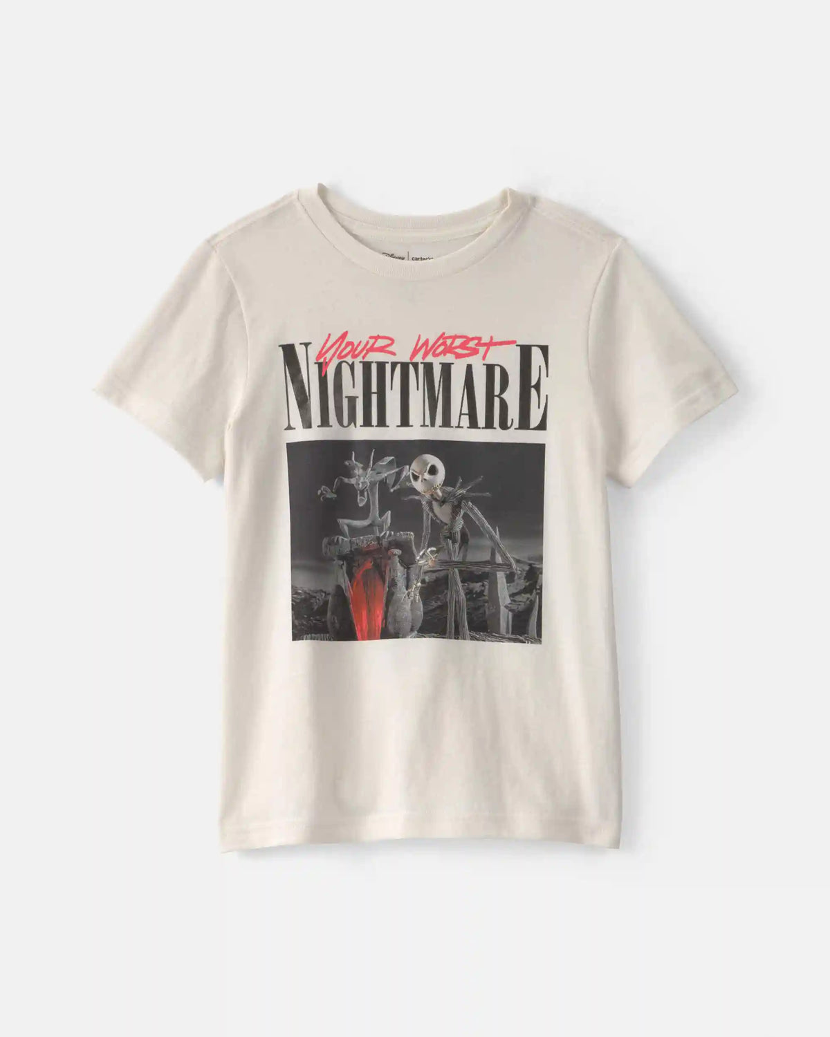 Boys Disney© Nightmare Halloween Graphic Tee - Cream