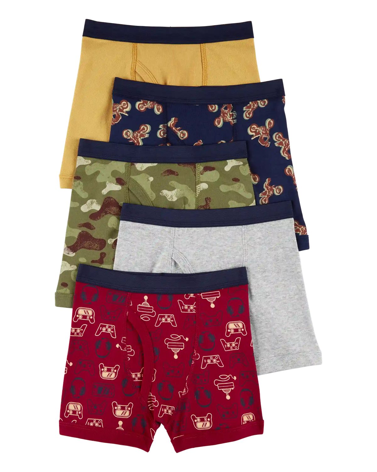 Boys 5-Pack Boxer Briefs Underwear