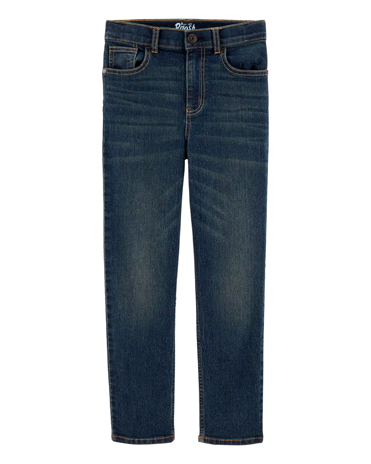 Kid Slim Straight Leg Heritage Wash Jeans