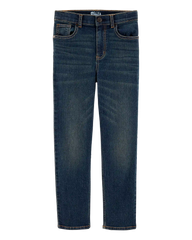Kid Slim Straight Leg Heritage Wash Jeans