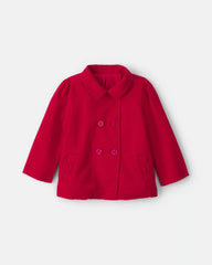 Toddler Girl Coat - Red