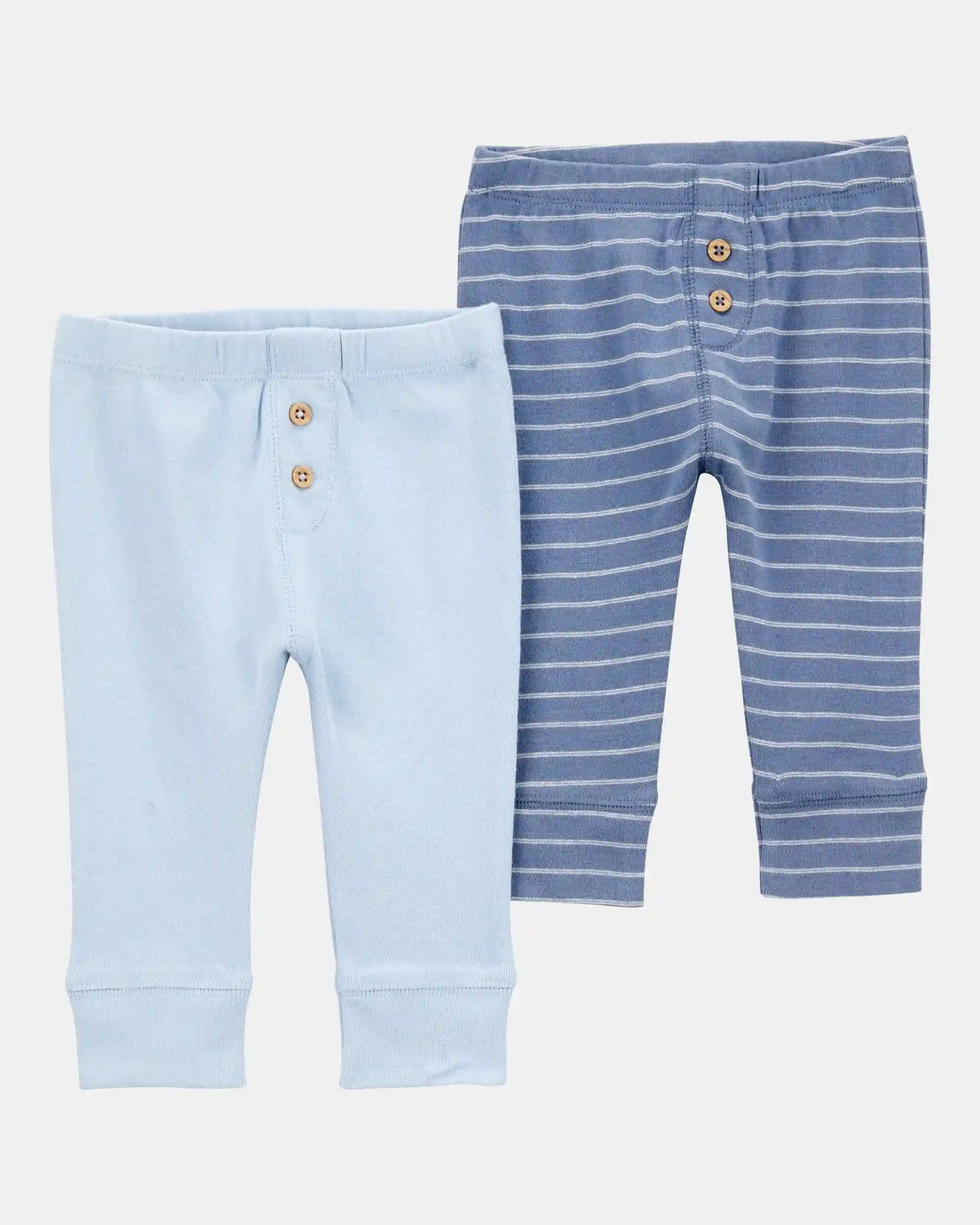 Baby Boy 2-Pack Pull-On Pants - Blue