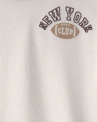 Boys New York Graphic Tee - Cream
