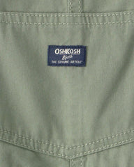 Toddler Boy Canvas Shortall - Olive