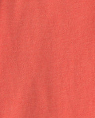 Toddler Solid Pocket T-Shirt - Orange