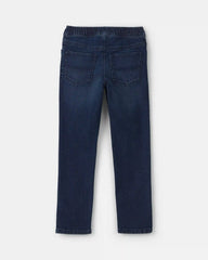 Boys Denim Tapered Jeans - Dark Wash