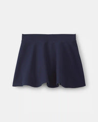 Toddler Girl Uniform Ponte Skort - Navy