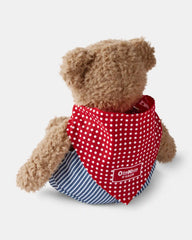 Boys Josh B'gosh' Bear Plush with Hickory Stripe Overalls