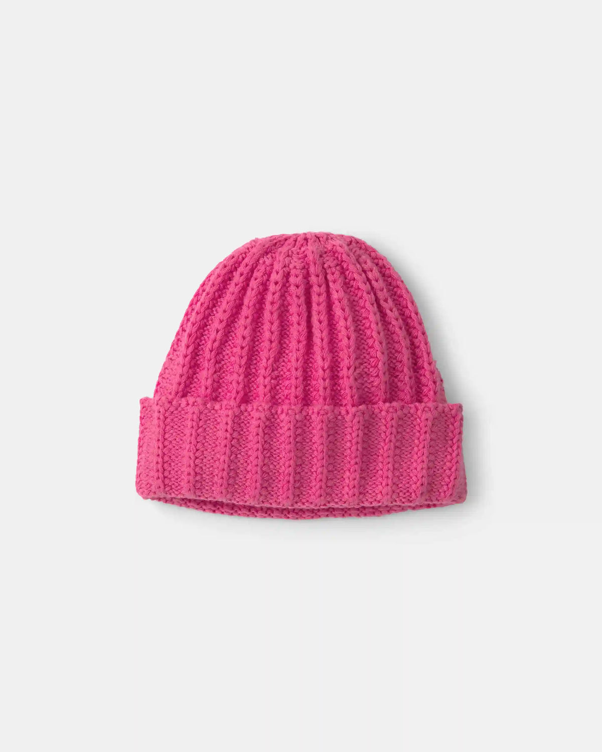 Baby Girl Ribbed Beanie - Pink