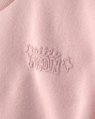 Toddler Girl 'Little Icon' Fleece Pullover Sweatshirt - Pink