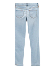 Kid Blue Ice Wash Slim Fit Skinny-Leg Jeans