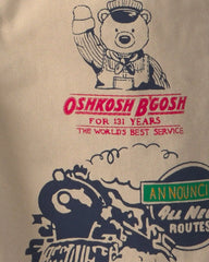 Toddler Train Overalls - Khaki