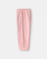 Toddler Girl Fleece Joggers - Pink