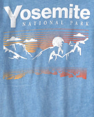 Boys Yosemite Graphic Tee - Blue