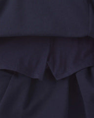 Girls 2-Pack Uniform Ponte Skort - Navy