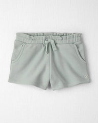 Toddler Girl French Terry Shorts Made with Organic Cotton