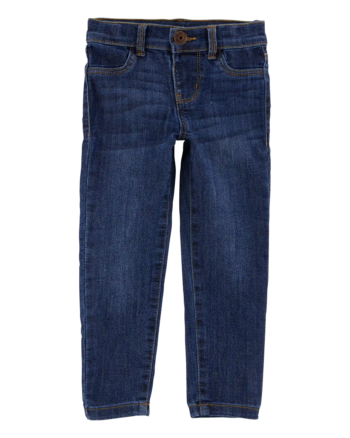 Baby Dark Blue Wash Skinny-Leg Jeans