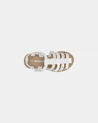 Toddler Girl Floral Sandals - White