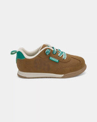 Toddler Boy Varsity Sneakers - Brown/Green