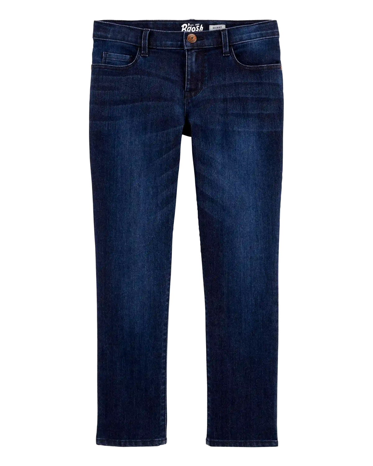 Kid Dark Wash Plus-Fit Skinny-Leg Jeans