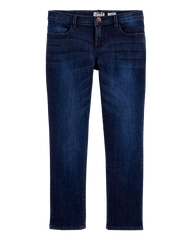 Kid Dark Wash Plus-Fit Skinny-Leg Jeans