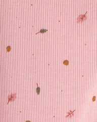 Baby Girl 3-Piece Leaves Layering Set - Pink