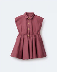 Toddler Girl Avenue Twirl™ Dress - Burgundy