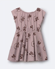 Toddler Girl Avenue Twirl™ Dress in Floral Print - Mauve