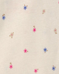 Baby Girl 5-Pack Floral Butterfly Short-Sleeve Multipack Bodysuits