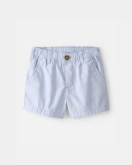 Toddler Boy 2-Piece Button-Down Shirt & Short Set - Blue