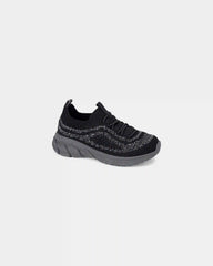 Toddler Boy Athletic Sneakers - Black