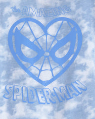 Toddler Girl ©Marvel Spider-Man Graphic Tee - Blue
