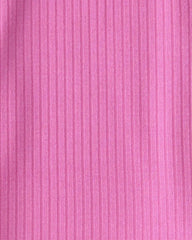 Baby Girl PurelySoft 2-Way Zip Sleep & Play Pajamas - Pink
