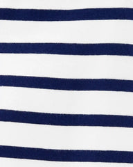 Toddler Girl Cotton Striped Stretch Leggings