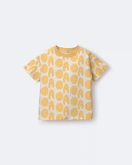 Toddler Relaxed Graphic Tee in Otter Avenue Print - Yellow