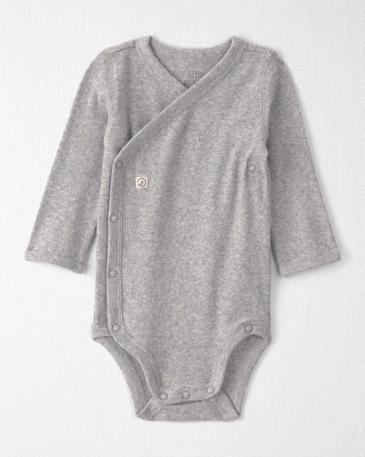 Baby Girl Organic Cotton Rib Bodysuit