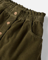 Girls Organic Cotton Corduroy Skirt