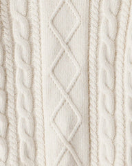 Toddler Organic Cotton Cable Knit Sweater