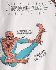 Boys ©Marvel Spider-Man Graphic Tee - White