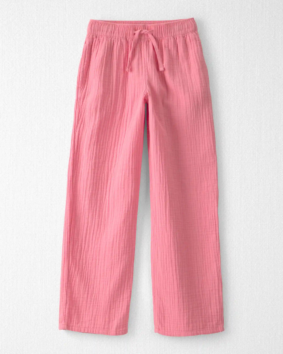 Girls Organic Cotton Gauze Pants