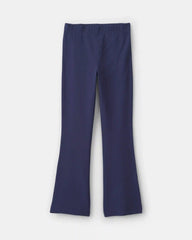 Girls Pull-On Stretch Flare Leggings - Navy Blue