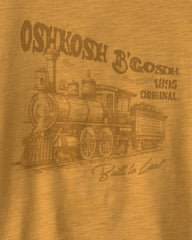 Toddler Boy Long-Sleeve Henley T-Shirt - Yellow