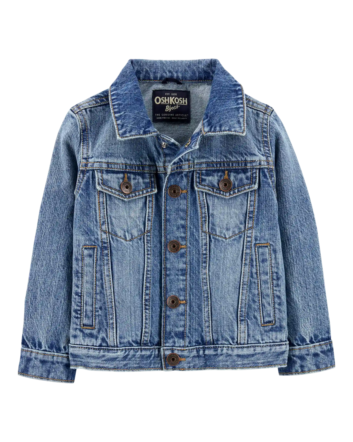 Toddler Denim Jacket - Medium Wash